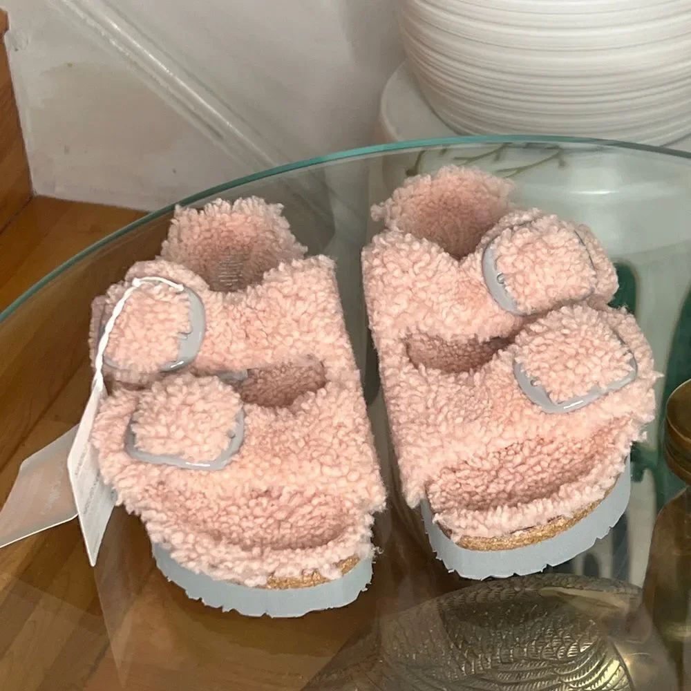FREE PEOPLE Birkenstock Papillio
Arizona Teddy Shearling Sandals - Picture 5 of 8